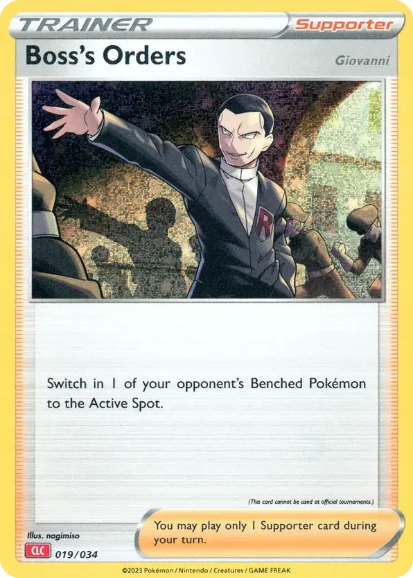 Boss's Orders · Pokémon TCG Classic - Charizard