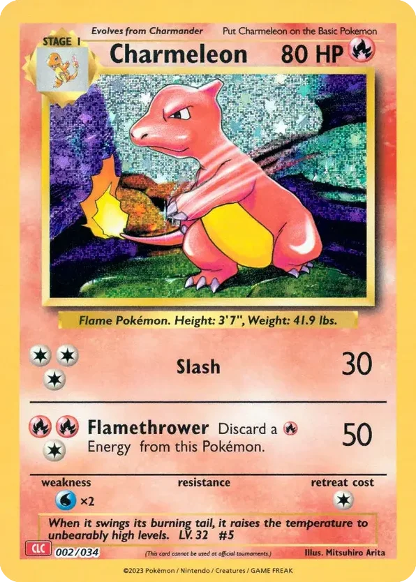 Charmeleon · Pokémon TCG Classic - Charizard