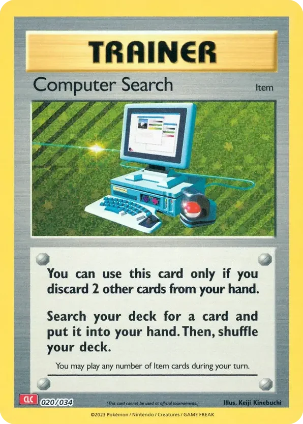 Computer Search · Pokémon TCG Classic - Charizard
