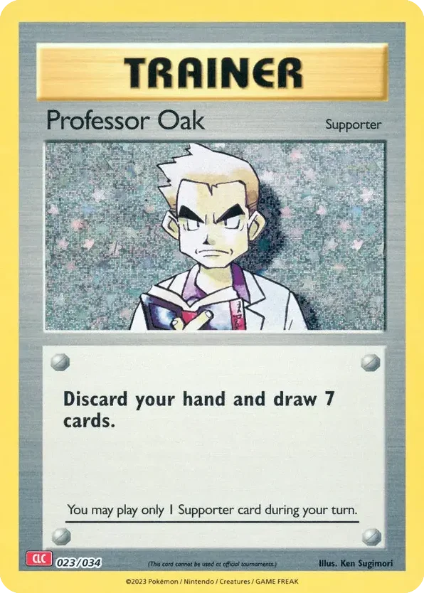 Professor Oak · Pokémon TCG Classic - Charizard
