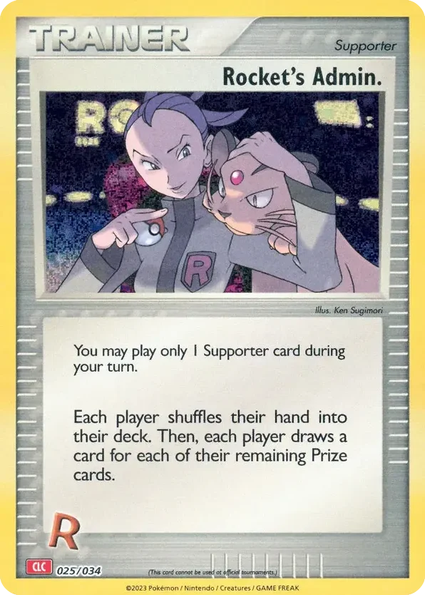 Rocket's Admin · Pokémon TCG Classic - Charizard