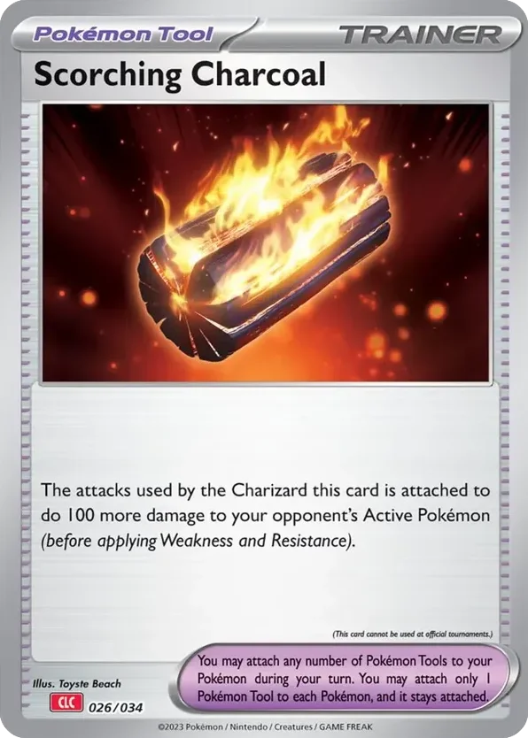 Scorching Charcoal · Pokémon TCG Classic - Charizard