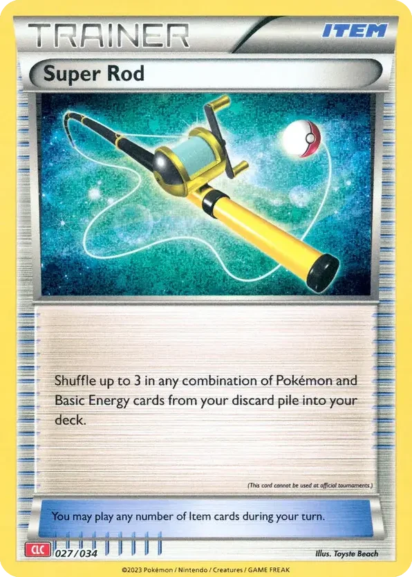 Super Rod · Pokémon TCG Classic - Charizard