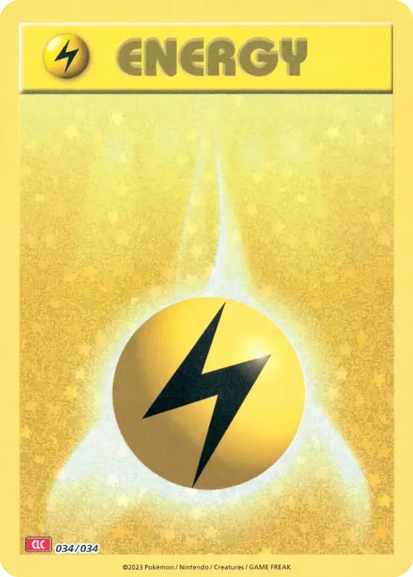 Basic Lightning Energy · Pokémon TCG Classic - Charizard