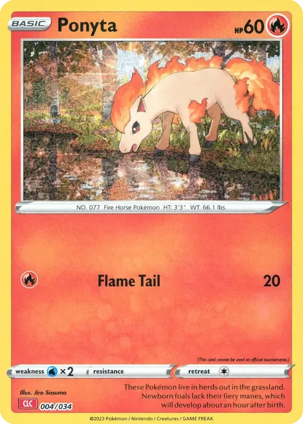 Ponyta · Pokémon TCG Classic - Charizard