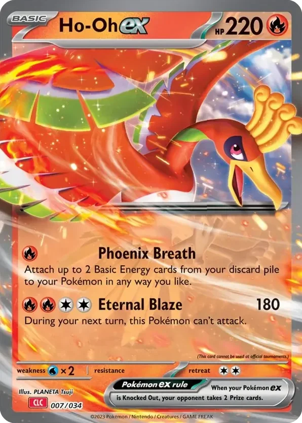 Ho-Oh ex · Pokémon TCG Classic - Charizard
