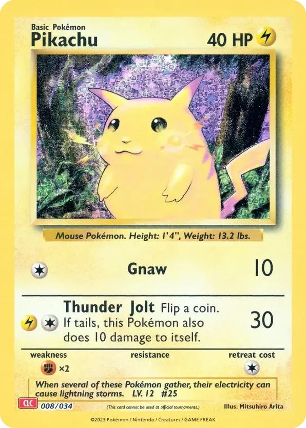 Pikachu · Pokémon TCG Classic - Charizard