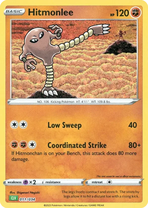 Hitmonlee · Pokémon TCG Classic - Venusaur