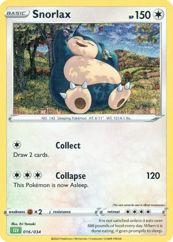 Snorlax · Pokémon TCG Classic - Venusaur