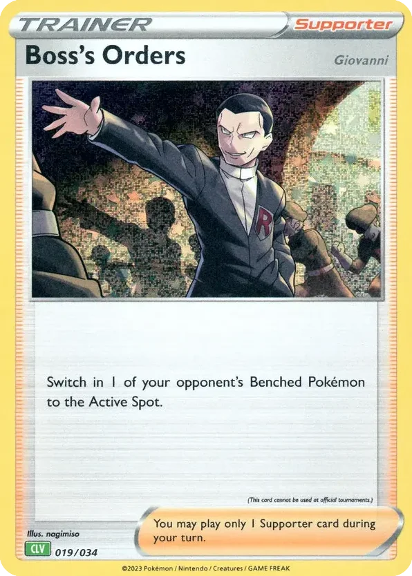Boss's Orders · Pokémon TCG Classic - Venusaur
