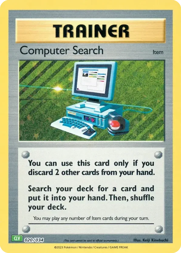 Computer Search · Pokémon TCG Classic - Venusaur