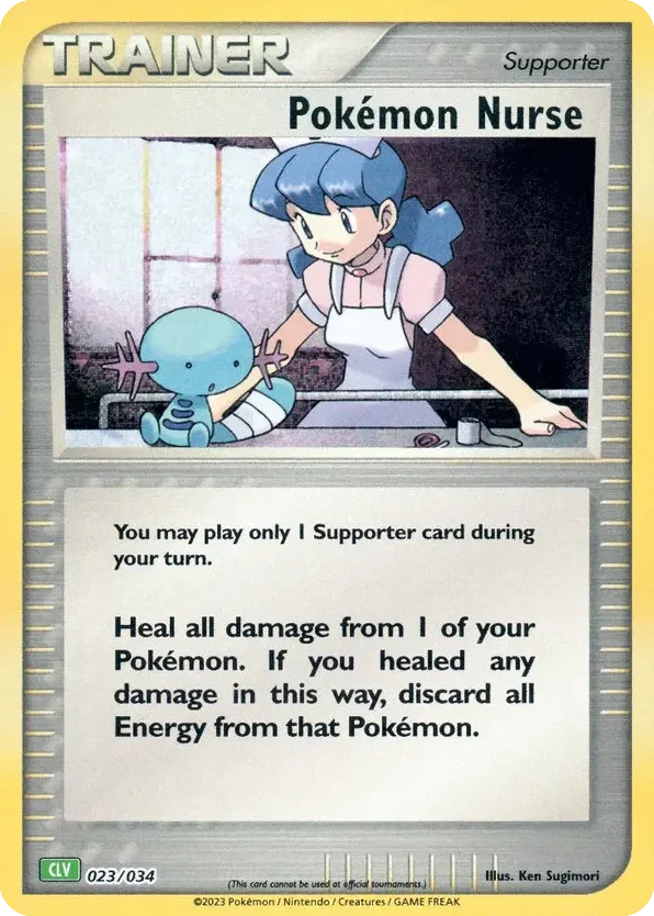 Pokémon Nurse · Pokémon TCG Classic - Venusaur