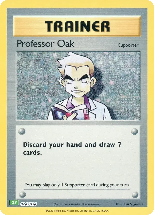 Professor Oak · Pokémon TCG Classic - Venusaur