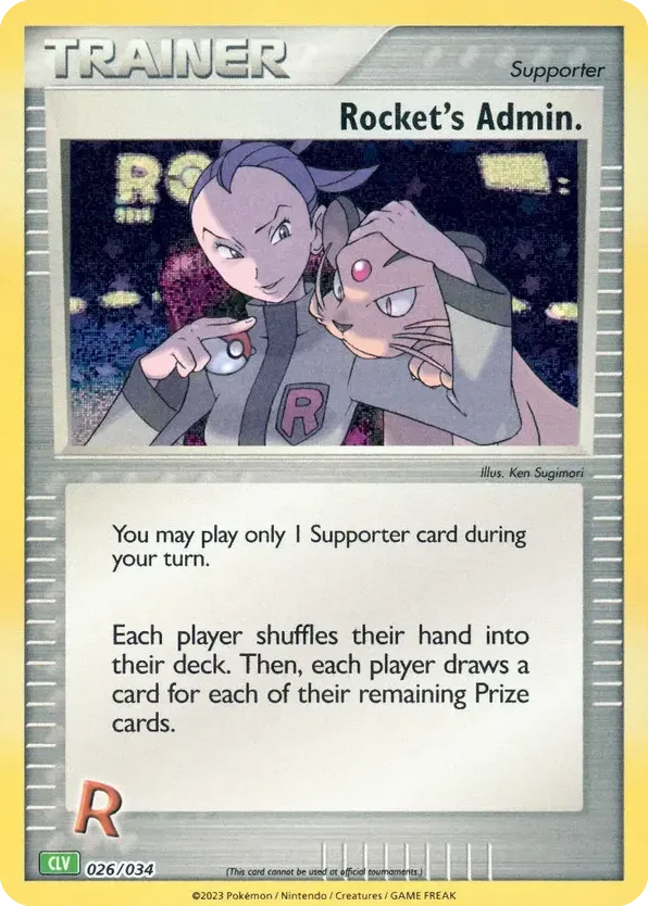 Rocket's Admin · Pokémon TCG Classic - Venusaur
