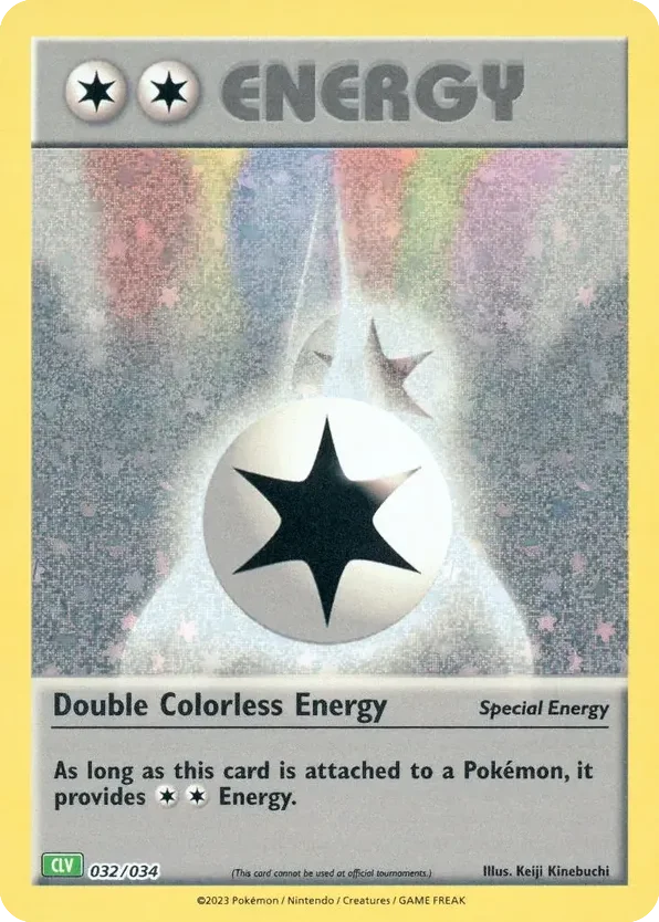 Double Colorless Energy · Pokémon TCG Classic - Venusaur