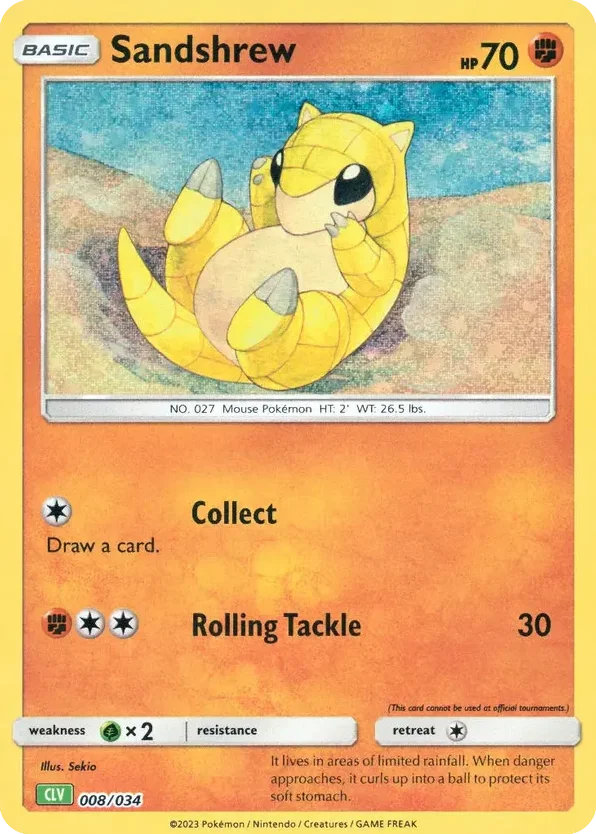 Sandshrew · Pokémon TCG Classic - Venusaur