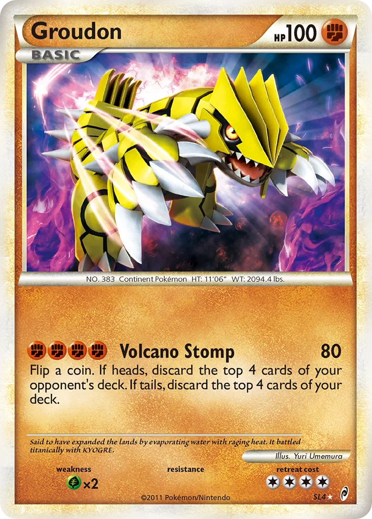Groudon · Call of Legends