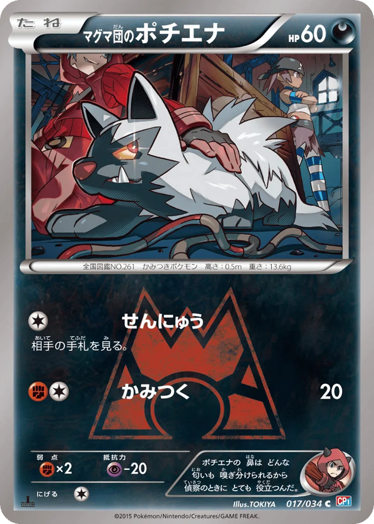 Team Magma's Poochyena · Magma Gang VS Aqua Gang: Double Crisis