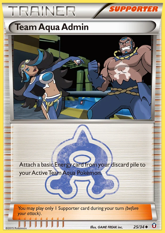 Team Aqua Admin · Double Crisis