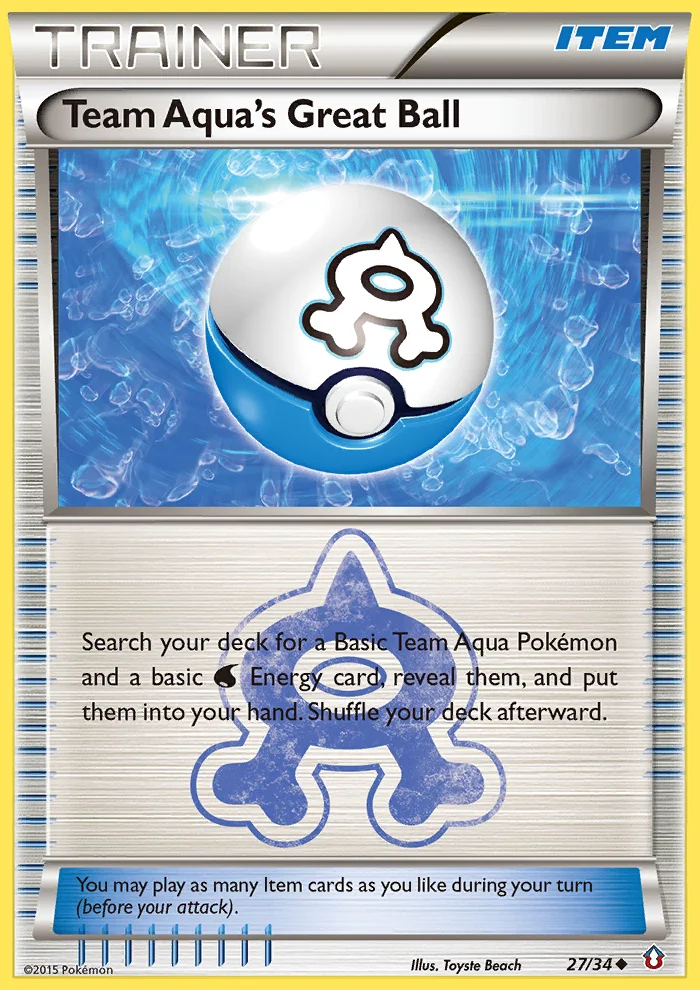 Team Aqua's Great Ball · Double Crisis