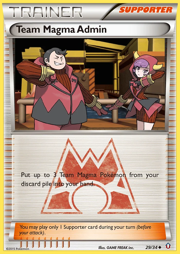 Team Magma Admin · Double Crisis