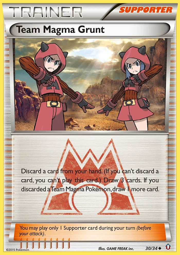 Team Magma Grunt · Double Crisis