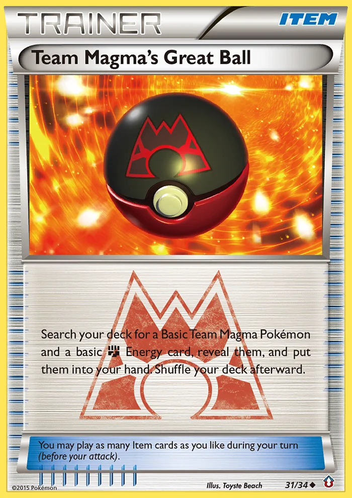 Team Magma's Great Ball · Double Crisis