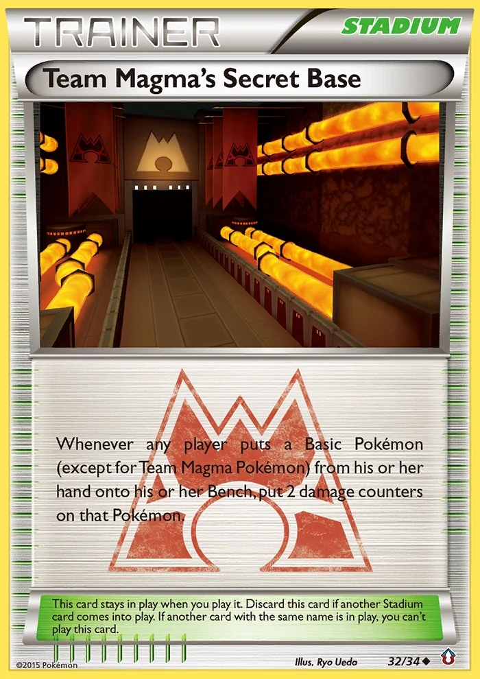 Team Magma's Secret Base · Double Crisis