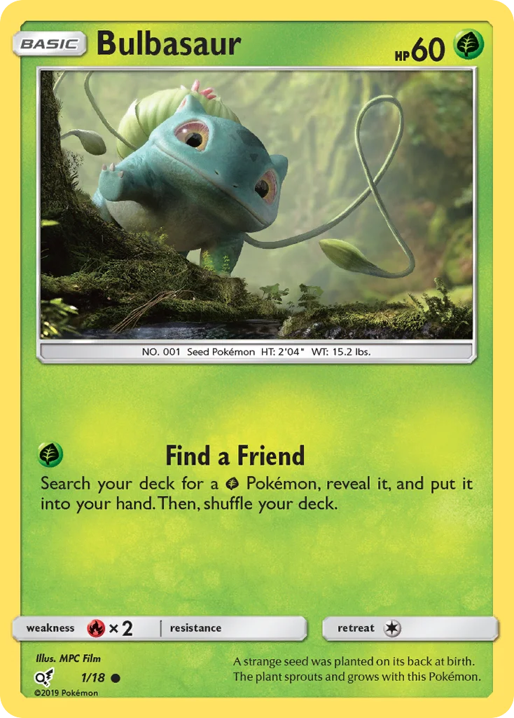 Bulbasaur · Detective Pikachu