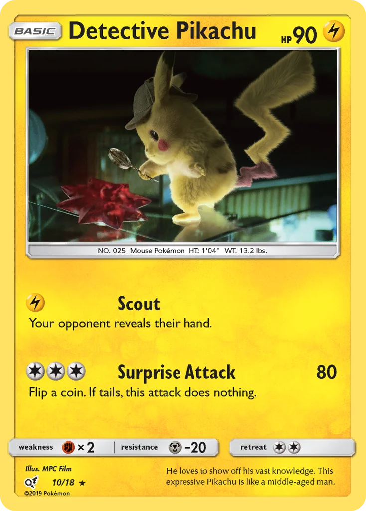 Detective Pikachu · Detetive Pikachu