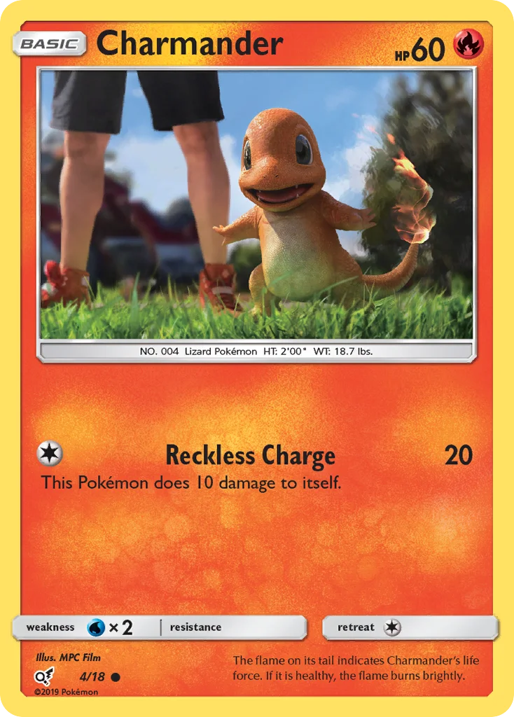 Charmander · Detective Pikachu