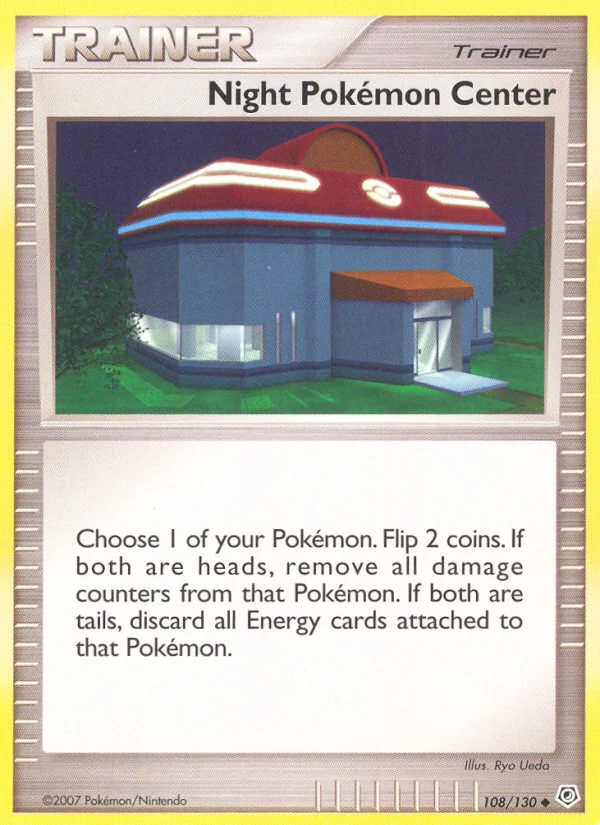 Night Pokémon Center · Diamond & Pearl