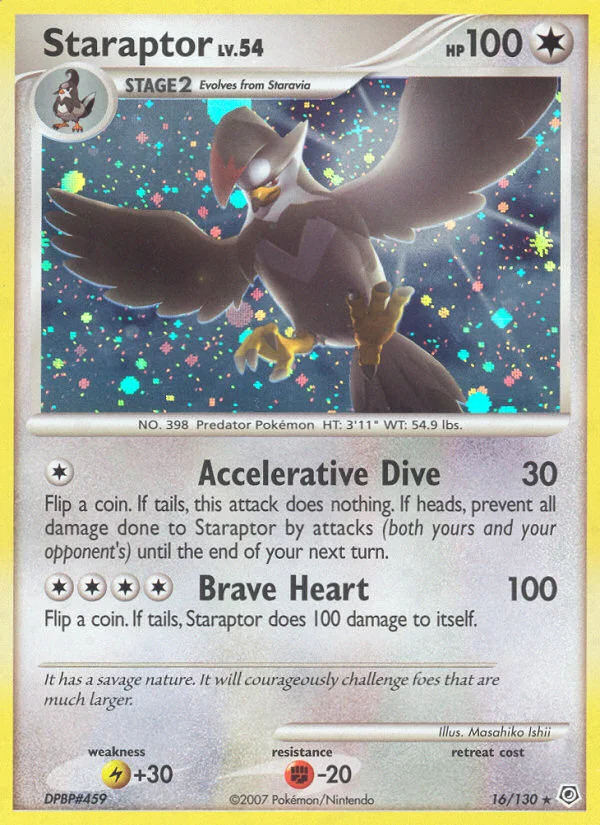 Staraptor · Diamond & Pearl