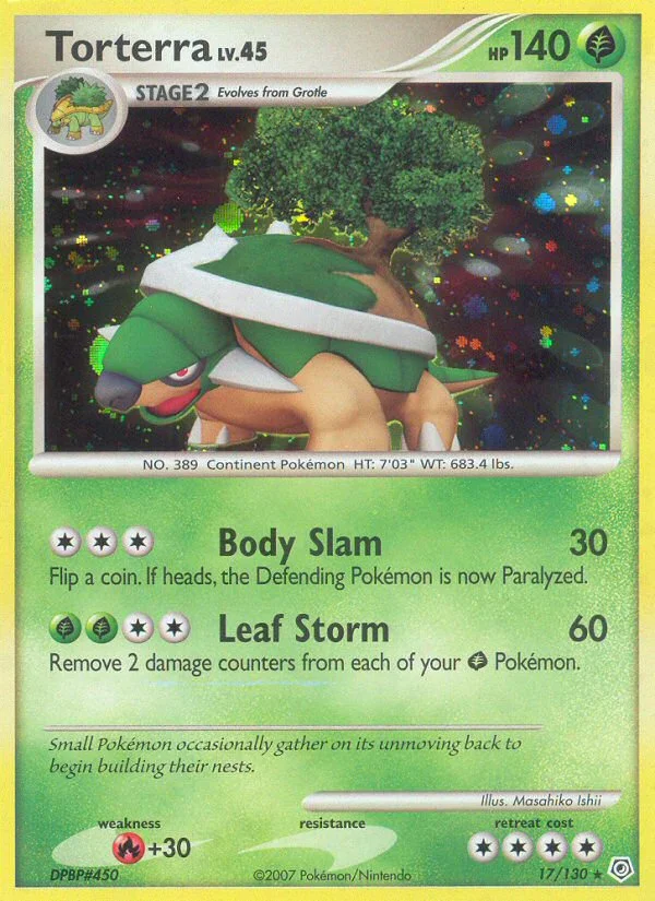 Torterra · Diamond & Pearl