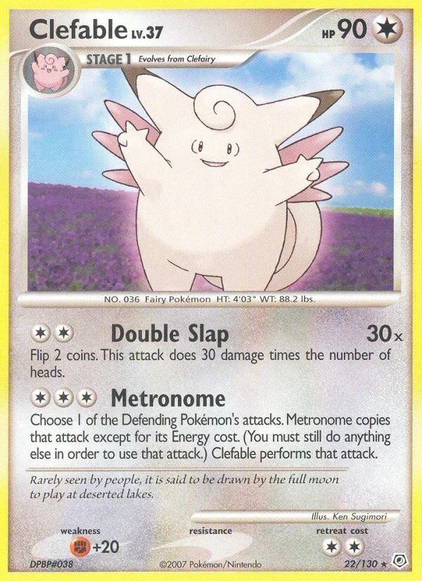 Clefable · Diamond & Pearl