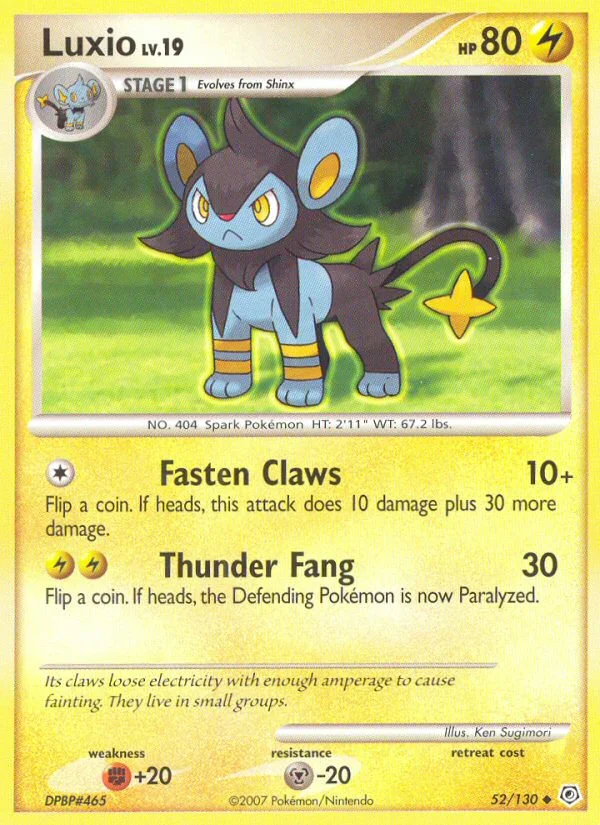 Luxio · Diamond & Pearl