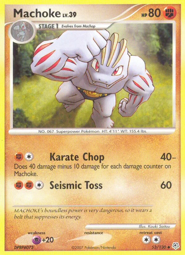 Machoke · Diamond & Pearl