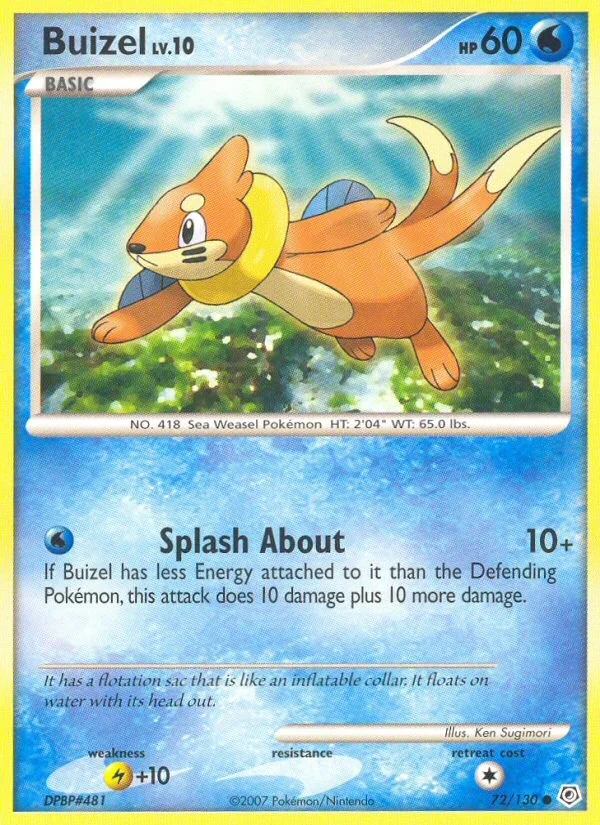 Buizel · Diamond & Pearl