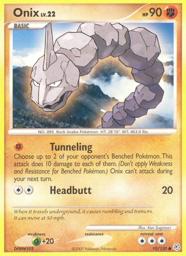 Onix · Diamond & Pearl