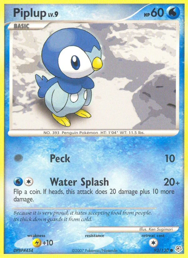 Piplup · Diamond & Pearl