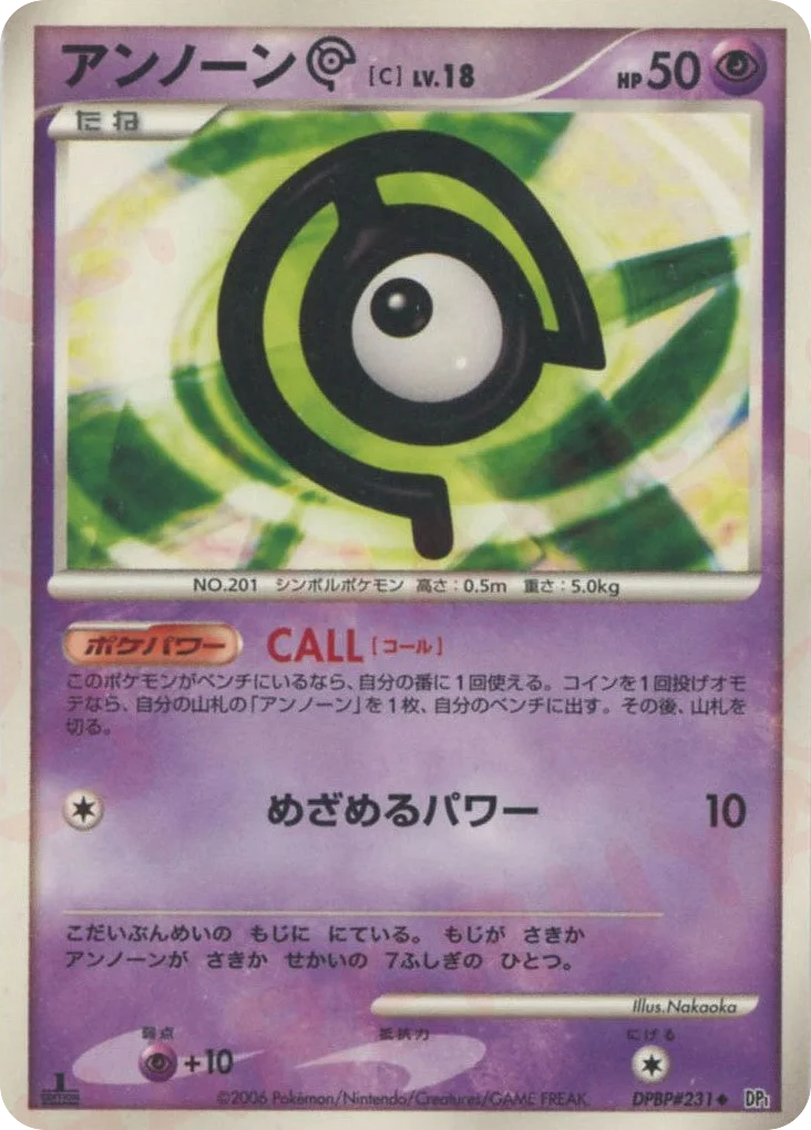 Unown C · Space Time Creation