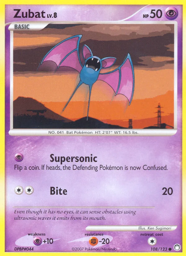 Zubat · Mysterious Treasures