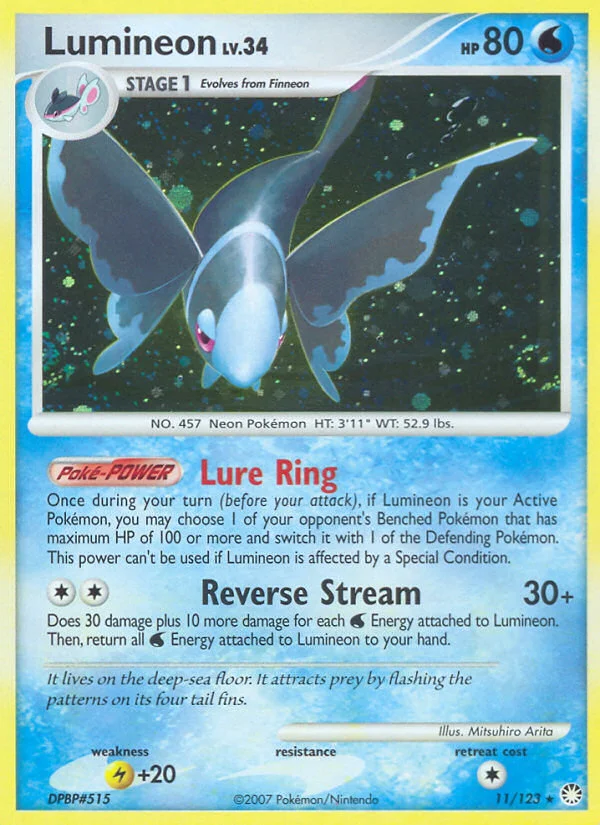 Lumineon · Mysterious Treasures
