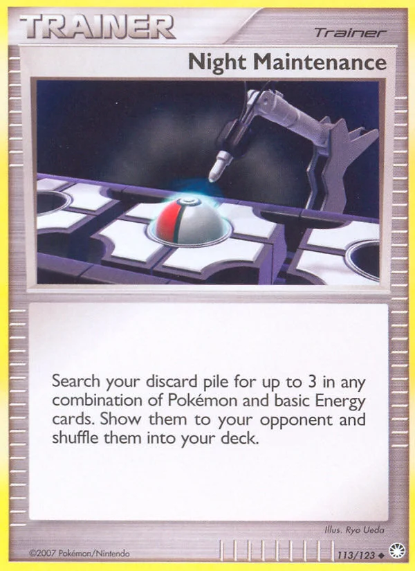 Night Maintenance · Mysterious Treasures