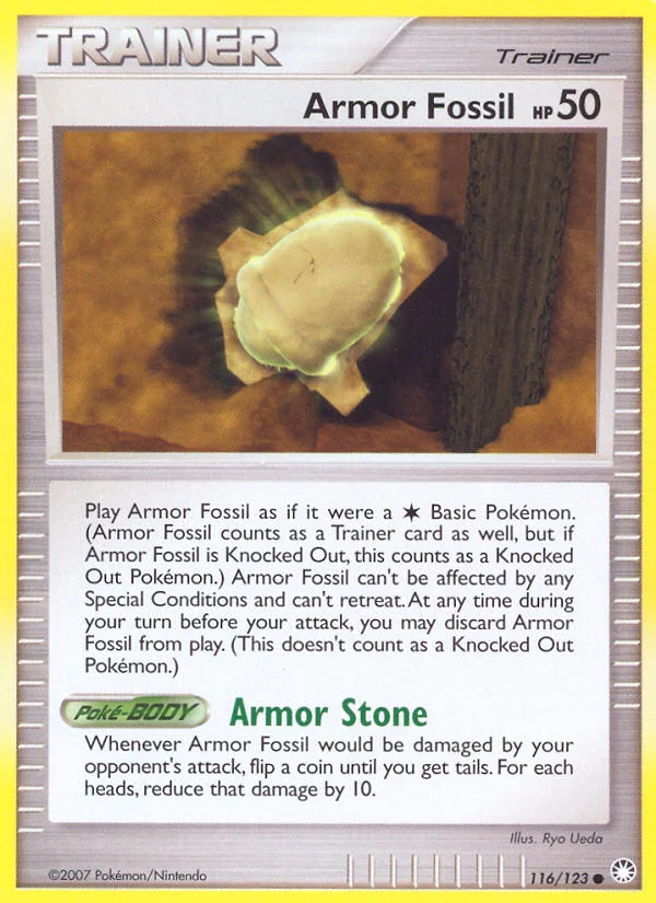 Armor Fossil · Mysterious Treasures