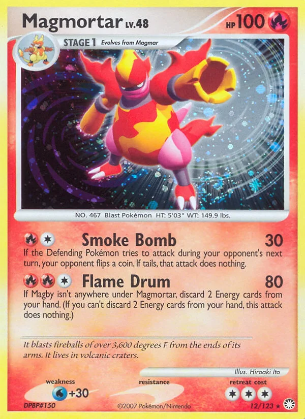 Magmortar · Mysterious Treasures