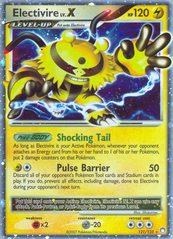 Electivire LV.X · Mysterious Treasures