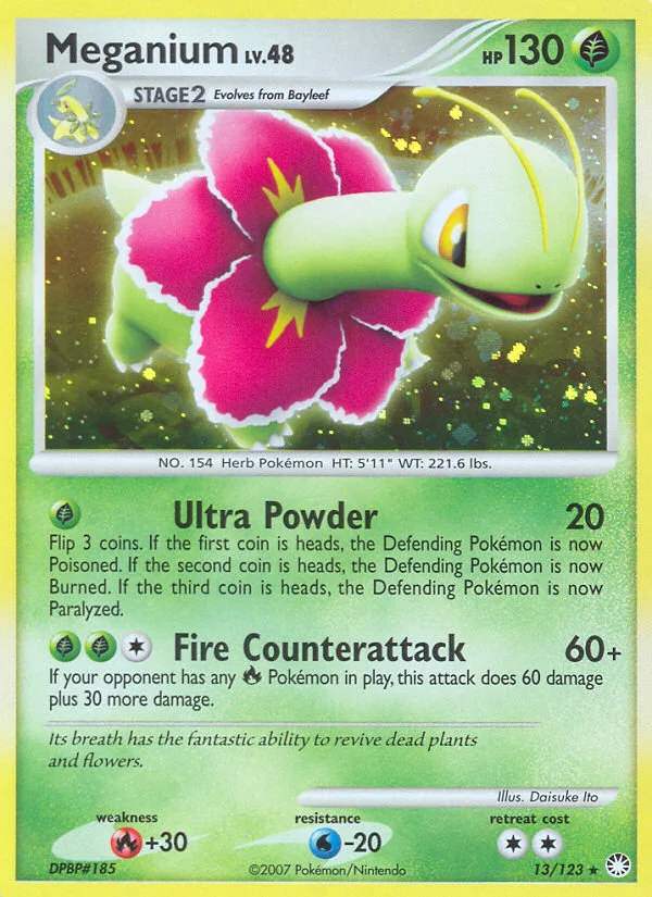 Meganium · Mysterious Treasures