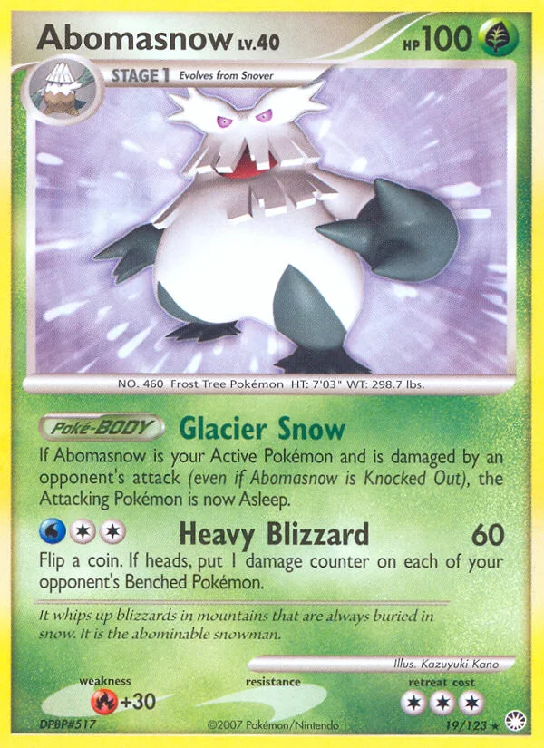 Abomasnow · Mysterious Treasures