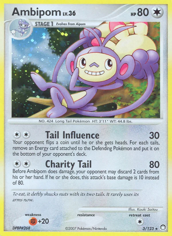 Ambipom · Mysterious Treasures